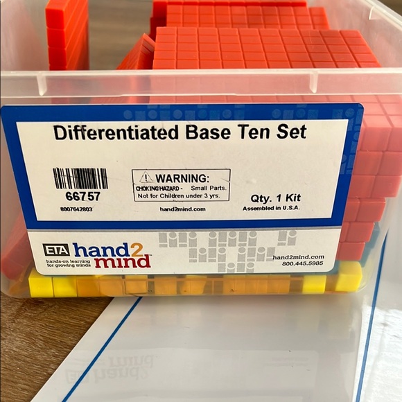 Differentiated Base Ten Set - Picture 2 of 6